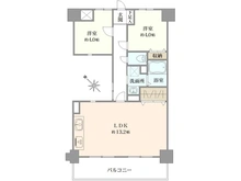 【神奈川県/横浜市緑区十日市場町】ライオンズマンション十日市場 第2 間取り図