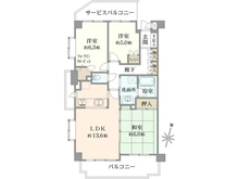 【神奈川県/横浜市青葉区桜台】青葉台ヒルズ 間取り図