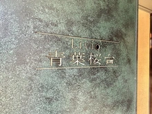 【神奈川県/横浜市青葉区桜台】リビオ青葉桜台パークエミネンス マンション表札