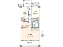【神奈川県/横浜市青葉区桜台】リビオ青葉桜台パークエミネンス 間取り図