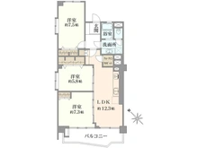 【神奈川県/横浜市青葉区藤が丘】藤が丘マンション 間取り図