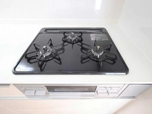 【神奈川県/川崎市麻生区金程】コスモ新百合ヶ丘 キッチン：三口コンロ