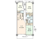 【神奈川県/横浜市緑区東本郷】ヒルズ横浜ガーデンホームズ 間取り図