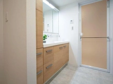 【神奈川県/川崎市多摩区宿河原】アクエージュ多摩川 洗面所