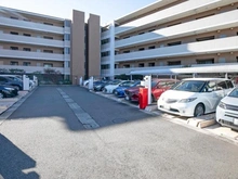 【神奈川県/川崎市多摩区宿河原】アクエージュ多摩川 駐車場