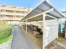 【神奈川県/大和市つきみ野】つきみ野スカイハイツ 駐輪場