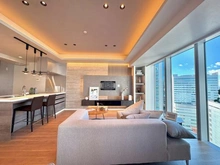 【神奈川県/横浜市西区みなとみらい】みなとみらいミッドスクエア　ザ・タワーレジデンス リビング・ダイニング：※家具調度品等は販売価格に含まれません。