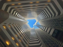 【神奈川県/横浜市西区みなとみらい】みなとみらいミッドスクエア　ザ・タワーレジデンス 敷地内