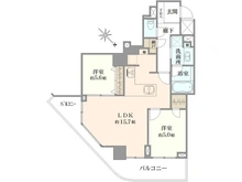 【東京都/豊島区北大塚】ステーションフロントタワー 間取り図