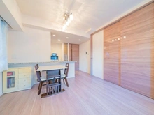 【東京都/文京区小石川】ブランズ文京小石川レジデンス LDK：洋室引戸締切状態