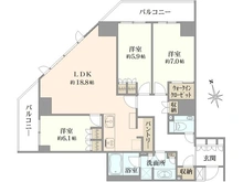 【東京都/文京区小石川】ブランズ文京小石川 間取り図