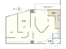 【東京都/世田谷区奥沢】魚菜エステートビル 間取り図