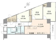 【東京都/文京区根津】コーポ根津清水 間取り図