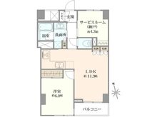【東京都/文京区千駄木】モンテベルデ千駄木 間取り図