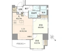 【東京都/文京区大塚】シェフルール文京茗荷谷 間取り図
