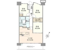 【東京都/東久留米市ひばりが丘団地】ひばりが丘フィールズ1番街 間取り図