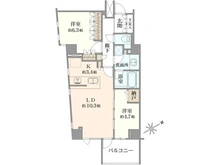 【東京都/文京区小石川】ブランズ文京小石川レジデンス 間取り図