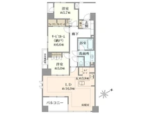 【東京都/文京区小石川】ディアナコート小石川竹早 間取り図