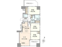 【東京都/文京区大塚】Brillia護国寺富士見坂 間取り図