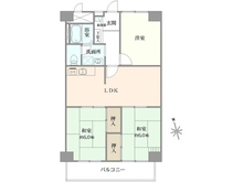 【東京都/文京区小石川】東建ニューハイツ小石川 間取り図