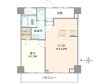 【東京都/文京区目白台】朝日目白台マンション 間取り図