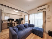 【東京都/文京区西片】ルジェンテ文京春日 リビング・ダイニング：奥：洋室