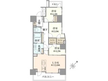 【東京都/文京区千石】パークハウス文京千石 間取り図
