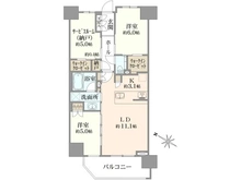 【東京都/文京区千石】シティハウス文京茗荷谷レジデンス 間取り図