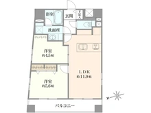 【東京都/台東区蔵前】スカイコート蔵前 間取り図