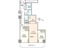 【東京都/文京区小石川】アトラスタワー小石川 間取り図