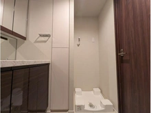 【東京都/文京区西片】オープンレジデンシア文京西片 洗面所：洗濯機置き場