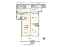 【東京都/中央区勝どき】勝どきザ・タワー 間取り図