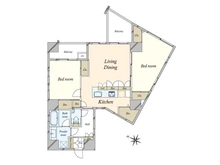 【東京都/千代田区九段南】九段千鳥ヶ淵テラス 間取り図