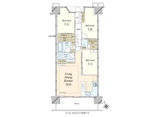 【東京都/江東区南砂】リビオシティ南砂町ステーションサイト 間取り図