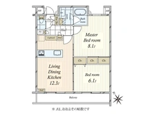 【東京都/目黒区中目黒】ソフィアーレ代官山 間取り図