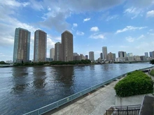 【東京都/中央区湊】シティタワー銀座東 隅田川（現地より約120m）：