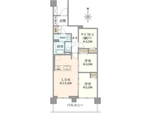 【東京都/板橋区若木】パーク・エステート上板橋 間取り図
