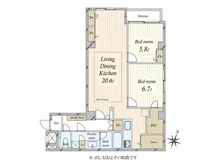 【東京都/千代田区四番町】サンビューハイツ四番町 間取り図