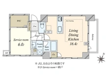 【東京都/渋谷区恵比寿西】ピアース恵比寿WEST HILLS 間取り図