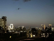 【東京都/港区台場】ザ・タワーズ台場イースト 眺望:東京タワーとレインボーブリッジを望む(天候による) (ズーム有)