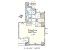 【東京都/港区台場】ザ・タワーズ台場イースト 間取り図