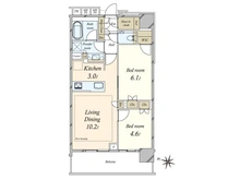 【東京都/千代田区神田東松下町】アルファグランデ千桜タワー 間取り図