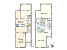 【千葉県/浦安市入船】入船中央エステート 27号棟 間取り図