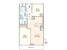 【千葉県/船橋市印内町】サンハイツ西船橋 間取り図