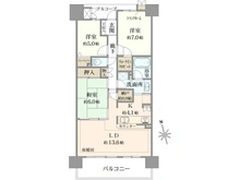 【千葉県/市川市鬼高】オアセス市川 間取り図