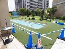 【千葉県/市川市島尻】クレストシティタワーズ浦安 ブライトウィング棟 共用施設：プール