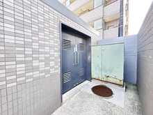 【千葉県/市川市八幡】ローズガーデン本八幡 壱番館 共用部：ゴミ置き場