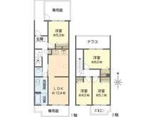 【千葉県/浦安市今川】今川団地 38号棟 間取り図