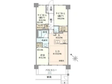 【千葉県/市川市鬼越】エクセレントシティ下総中山IV 間取り図
