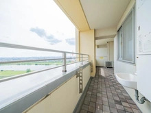 【千葉県/市川市市川南】パークシティ市川 C棟 バルコニー